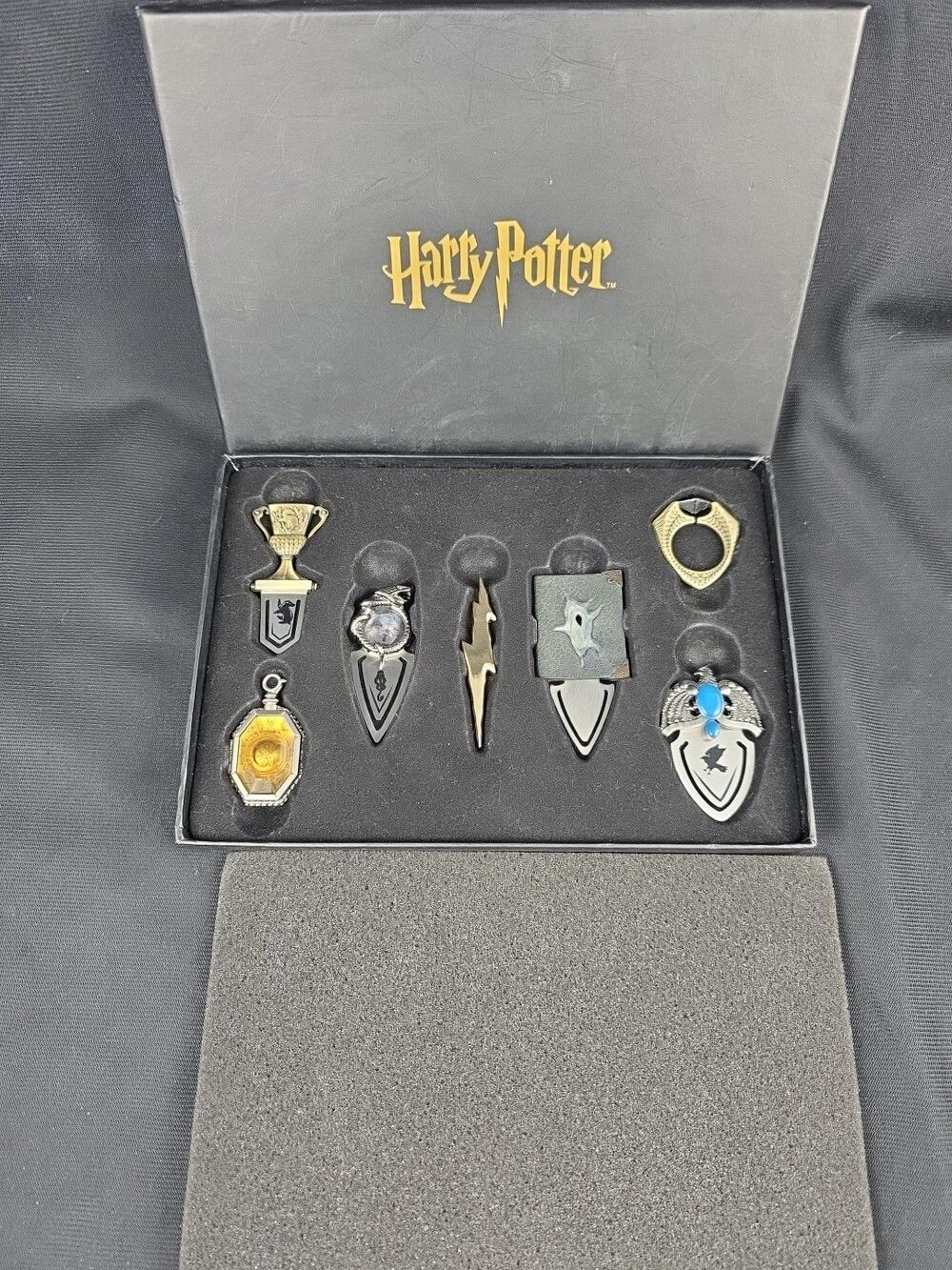 Harry Potter Noble Collection 7 Horcrux Bookmark Collection - Brand new in box